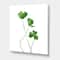 Designart - Field Plant Detail Clover - Farmhouse Canvas Wall Art Print